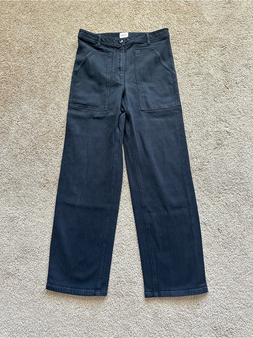 Aritzia Women Straight Leg Jeans in Black